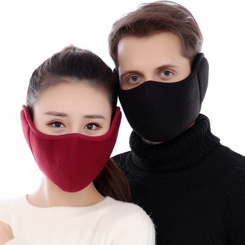 

Hot Anti Pollution Mask Dust Respirator Washable Reusable Masks Cotton Unisex Mouth Muffle for Allergy/Asthma/Travel Keep Warm