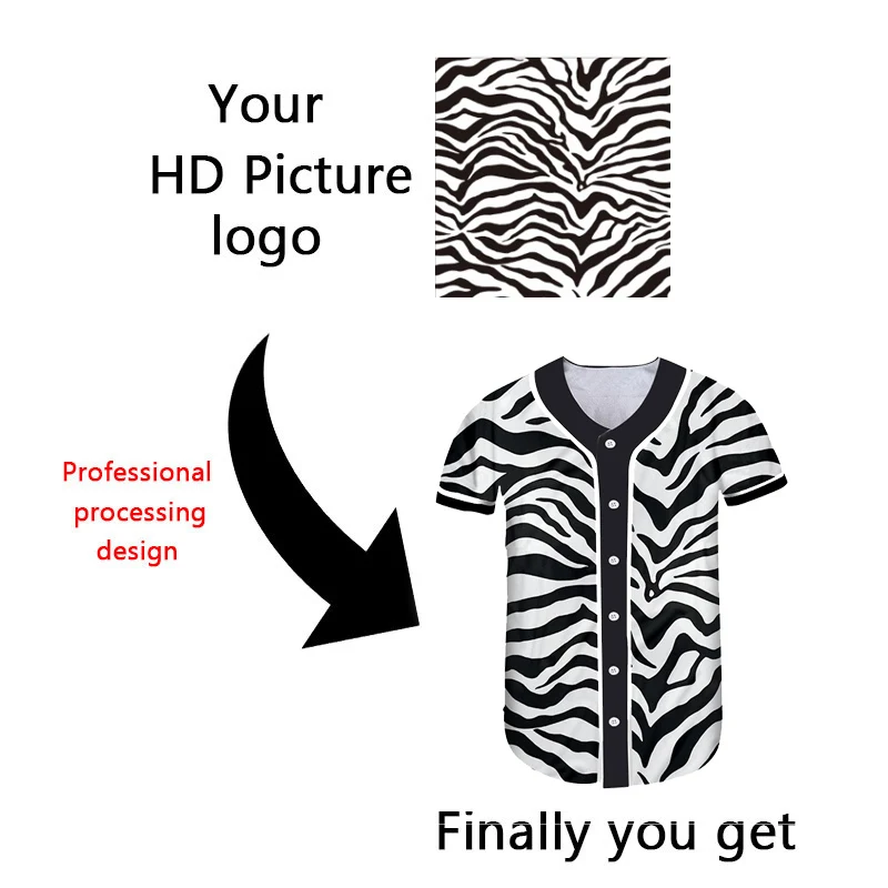 Kaufen OGKB Ihre Eigenen Design Gedruckt 3d Custom DIY Taste T shirts Sommer V ausschnitt Kurzarm Baseball Shirts Für Frauen Strickjacke kleidung