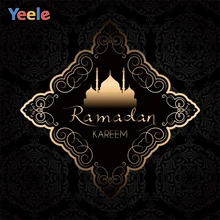 Yeele Eid Mubarak Wreath Ramadan Festival Kareem Circle Photographic Background Wallpapers Photography Backdrop For Photo Studio