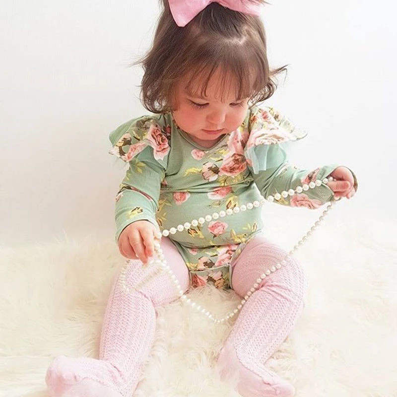 Mariposa niña bebé del mameluco de la colmena Floral Romper manga larga caliente traje para recién nacidos 2017 nueva llegada Bebes otoño mono Mariposa niña bebé del mameluco de la colmena Floral Romper manga larga caliente traje para recién nacidos 2017 nueva llegada Bebes otoño mono