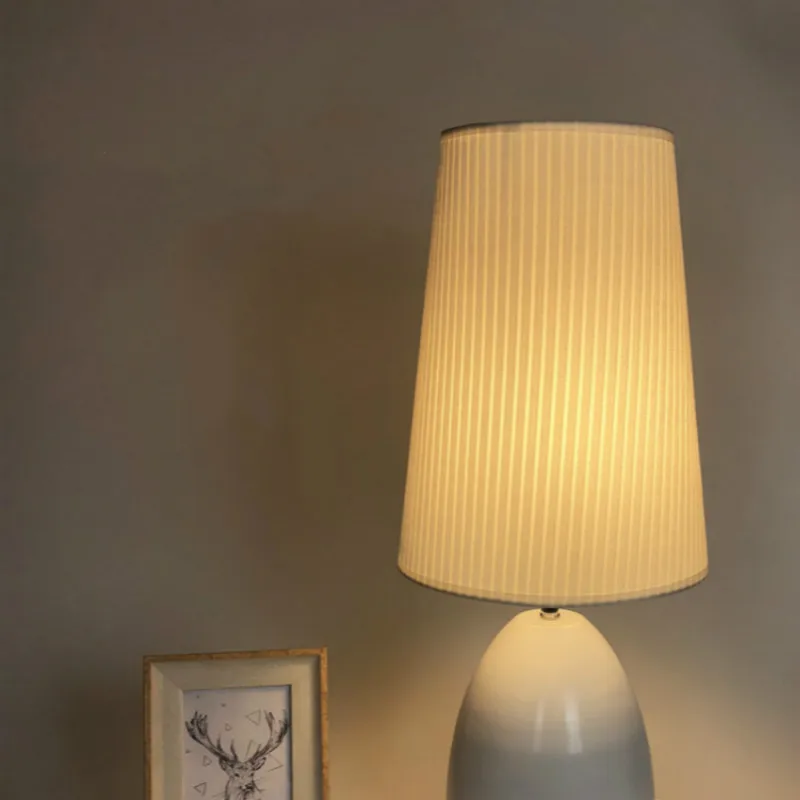 CHENGYILT креативная лампа для кормления в спальню теплый белый светодиодный ночник светлая ткань украшение Настольная лампа