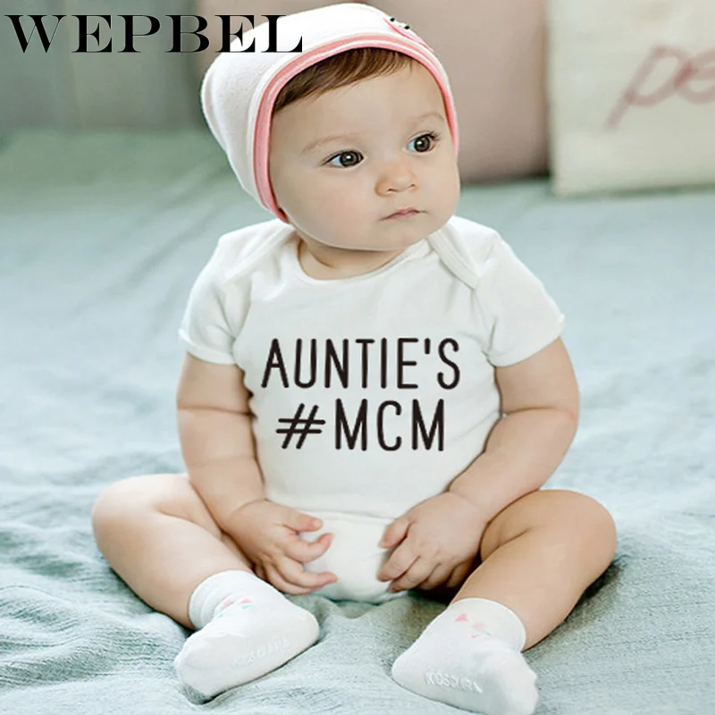 WEPBEL/унисекс боди для малышей одежда маленьких девочек летняя первого дня