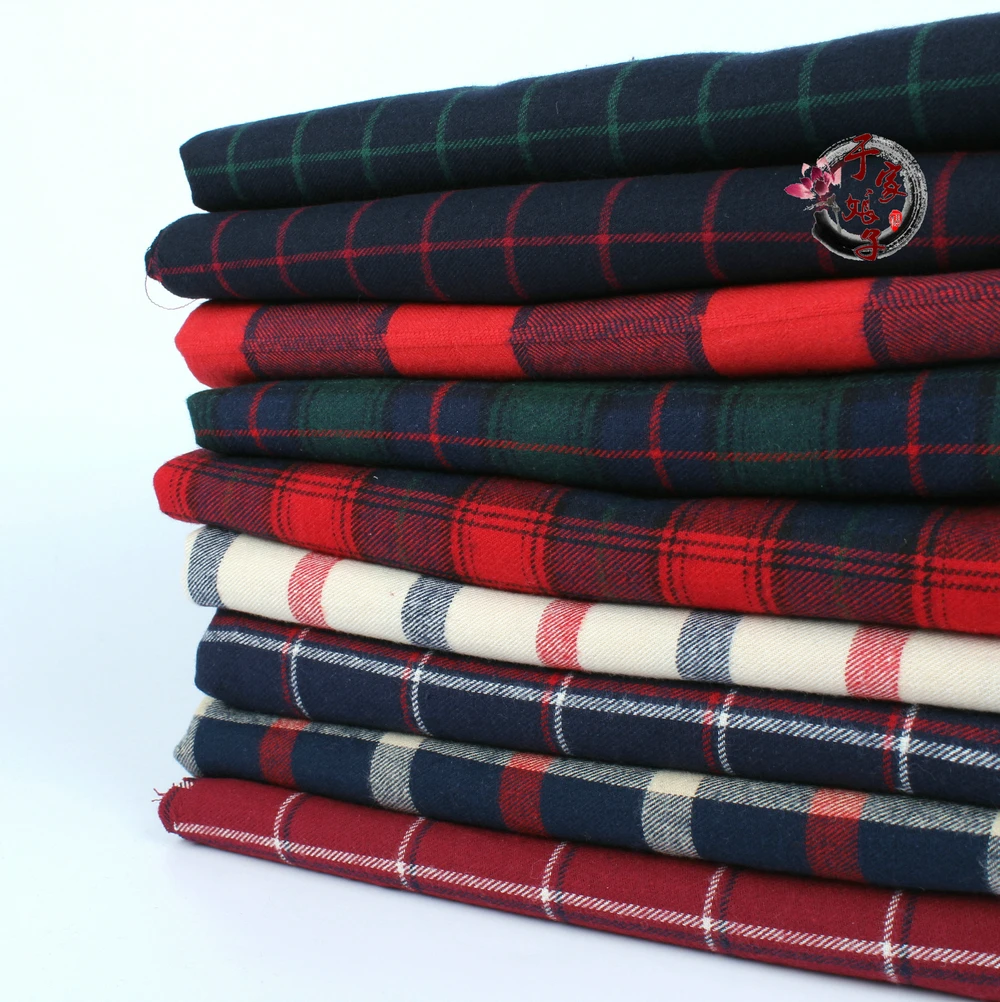 145cm x50cm High quality cotton twill flannel cloth sanding soft fabric