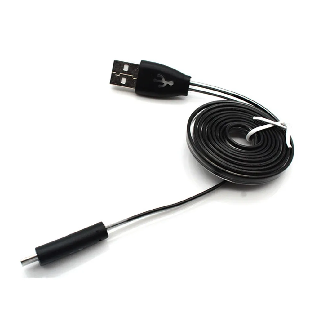 

mini usb cable NEW Micro USB LED USB2.0 Micro Gradient fast data charger for Android Smart Phone usb extension charging cablez75