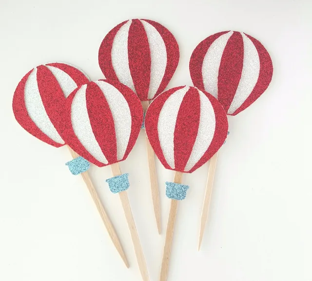 hydrogen balloon cake topper