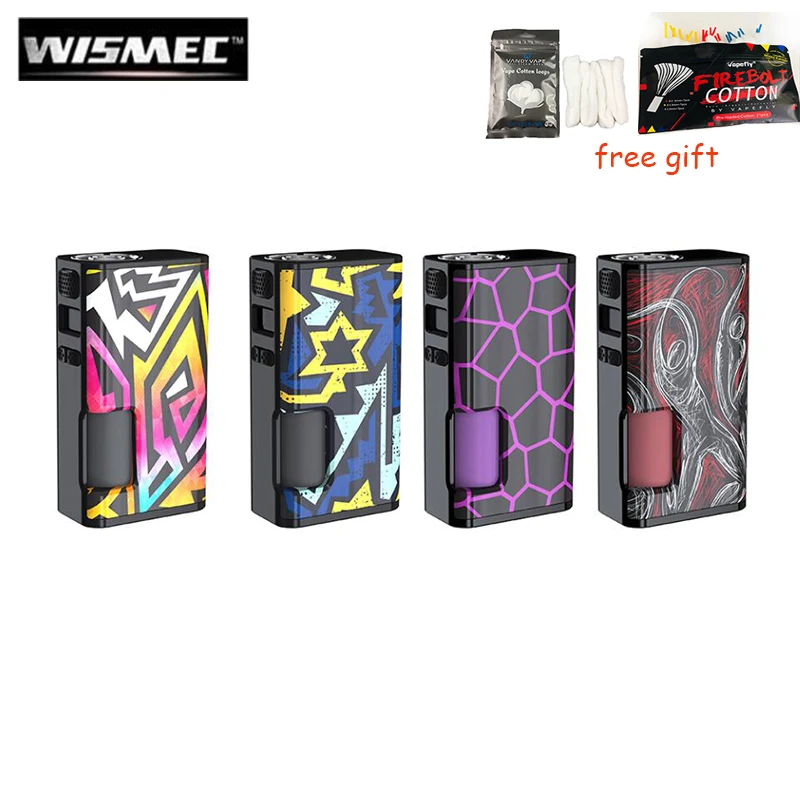 

Original Wismec Luxotic Surface 80W Electronic Cigarette Box MOD fit 4ml KESTREL Tank E Cigarette Vape MOD