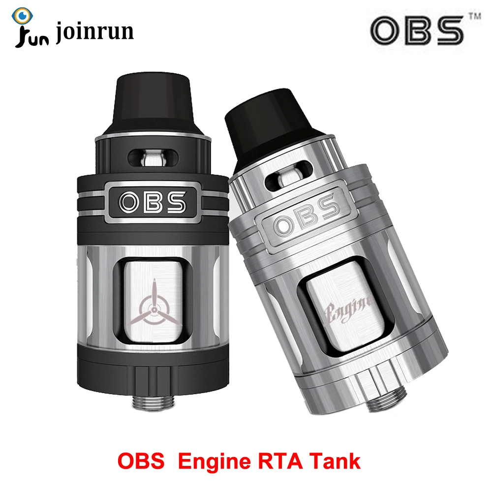 Original E Cigaretes OBS Engine RTA Tank with 5 2ml E juice Capacity Top Side Filling