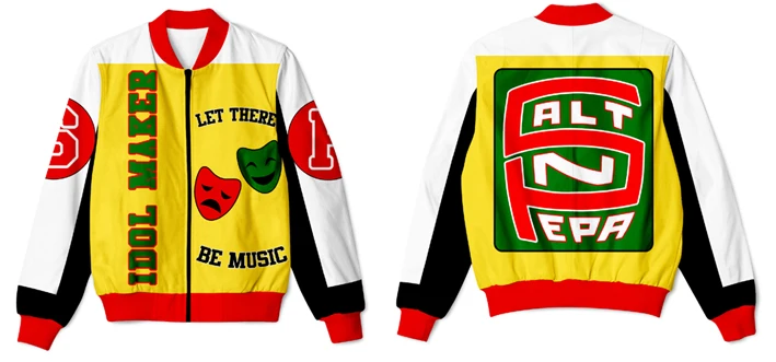 New Fashion Women/Men's 3D Print Salt N Pepa Zipper Bomber Jackets