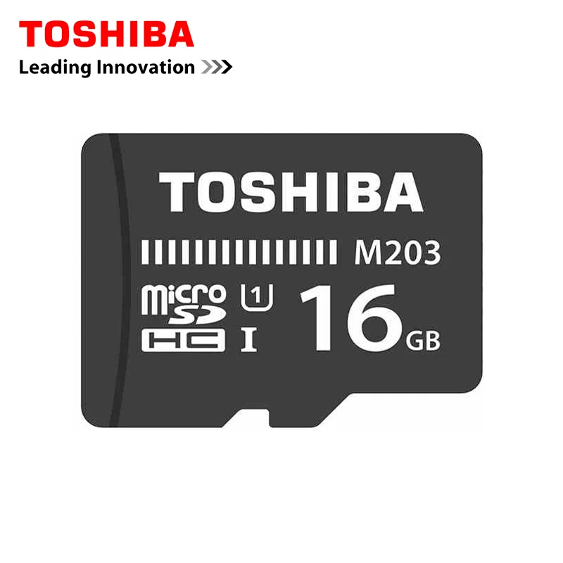 Карта памяти Toshiba U1 Micro SD карта 16 Гб класс 10 UHS-1 SDHC U1 флэш-память Microsd для смартфона/стола Нет коробки