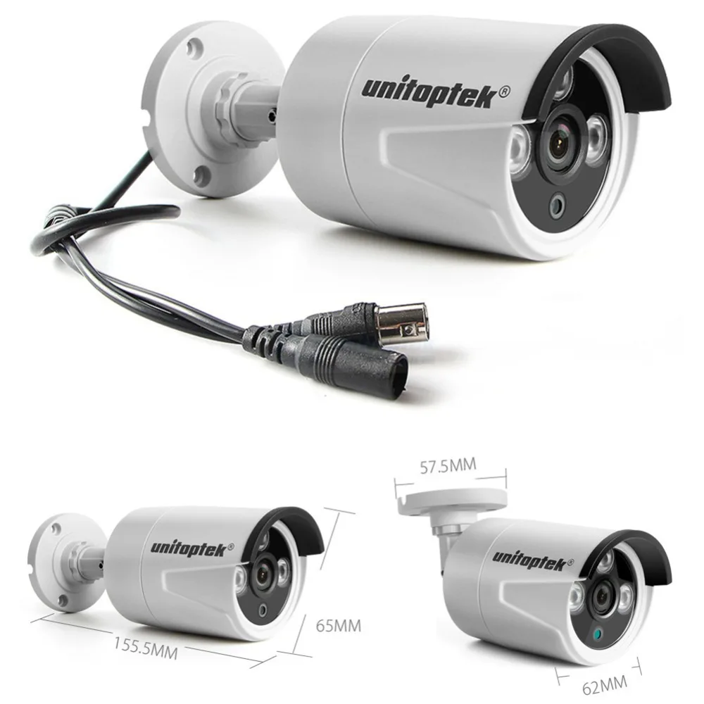 4CH 1080P AHD DVR система видеонаблюдения с 4 шт. 2000TVL 2MP камеры безопасности для