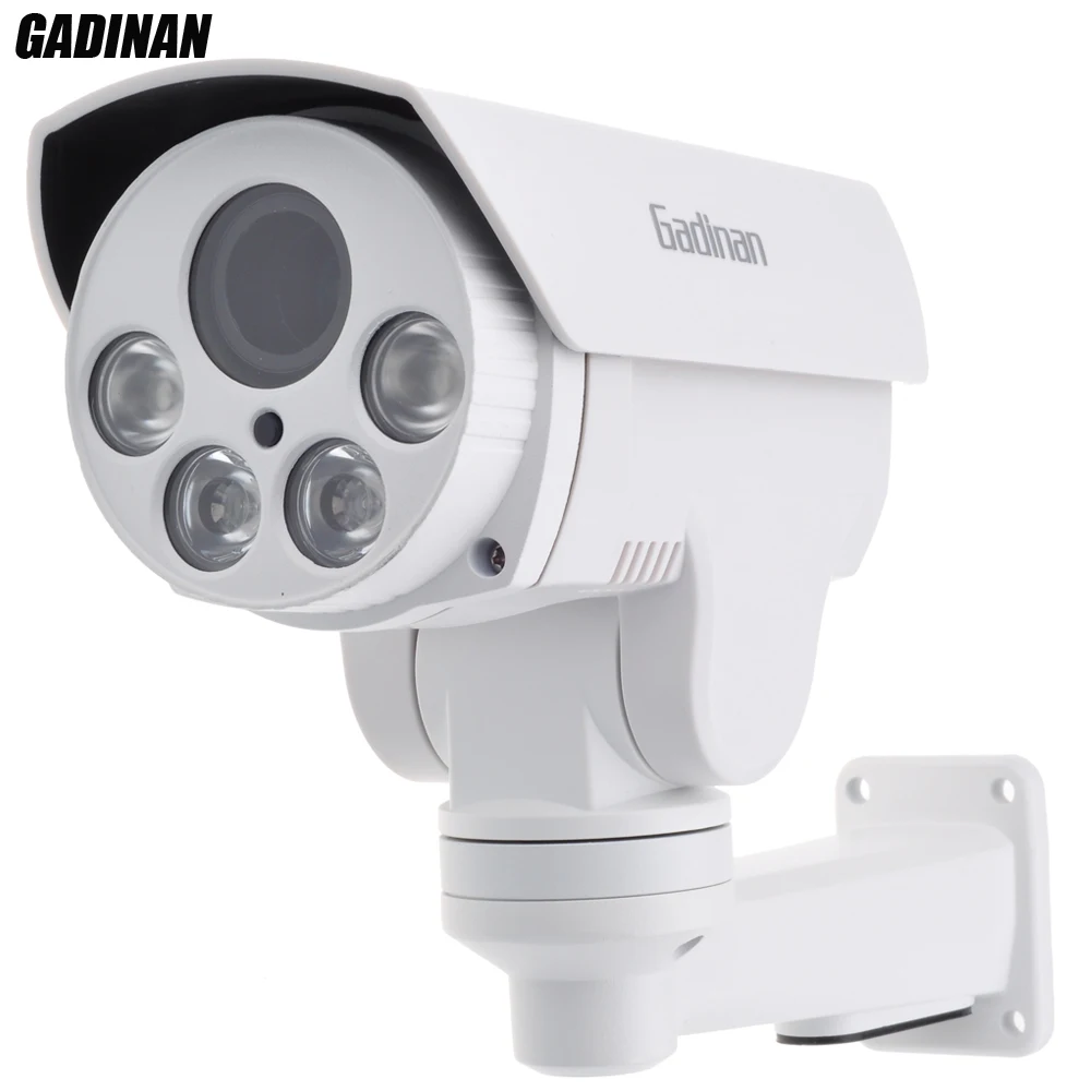 GADINAN 960P PTZ IP Camera 4X Motorized Auto Foucus 2.8-12mm Zoom Lens PTZ Outdoor 1.3MP Hi3518C+1/3