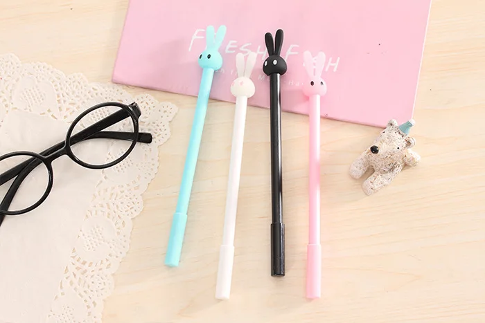 Creative Cartoon Rabbit Gel Pen School Supplies Pen Student Stationery Pen Gifts Student Japan And Korean Cartoon Gel Pen Wholes
