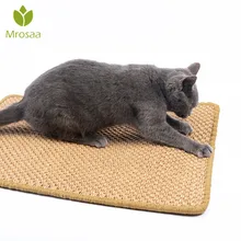 Mrosaa 40x60 см Когтеточка из сизаля для кошек доска коврик игрушка лазание дерево Коврик-Когтеточка для кошек защита мебели для ног большой размер
