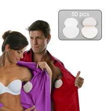 50 шт. Лето подмышек Пот колодки подмышек дезодоранты наклейки Одноразовые впитывающие против пота патч