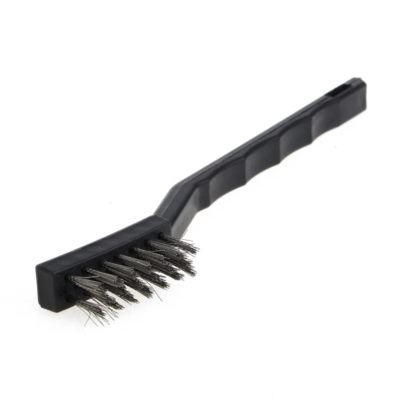 

Handy Stainless Steel Nylon Brass Wire Brush Tooth Brushes Cleaning Rust