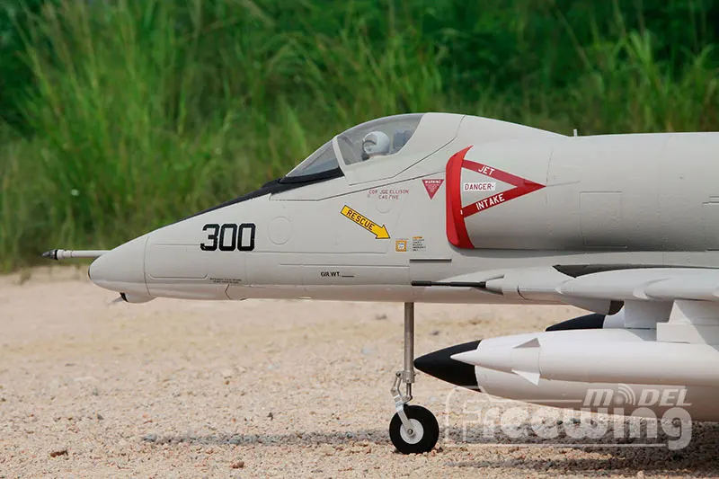 Freewing электрический RC EDF jet A-4E/F SKY HAWK самолет 80 мм вентилятор с электроприводом самолет 6s PNP или комплект+ S Выдвижная модель самолета хобби