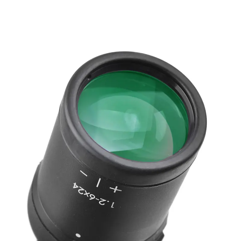 MINOX HD ZA5I 1 2 6x24 ИК тактический оптический прицел для винтовки AK47 AR15 M4 Caza Oxota
