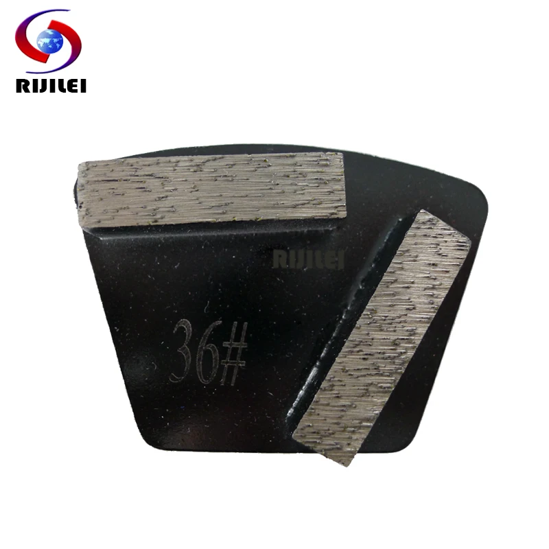 RIJILI 12PCS/Set Trapezoid Redi-lock Grinding Disc Concrete Floor Diamond Grinding Plate marble Diamond grinding shoes P40B RIJILI 12PCS/Set Trapezoid Redi-lock Grinding Disc Concrete Floor Diamond Grinding Plate marble Diamond grinding shoes P40B