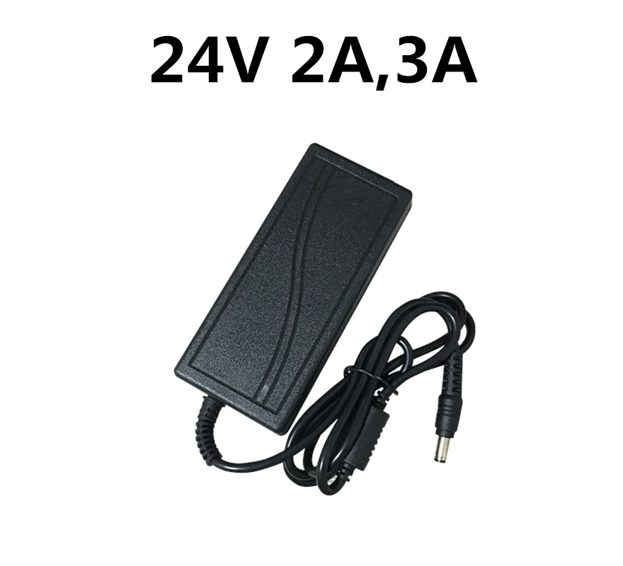 Candeon 24V 2A 48W schakelvoeding, DC 24V voeding, AC 110V-220V naar DC 24V, voor 3D-printers, CCTV, LED-verlichting, camera