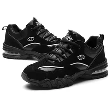 Winter Running Sneakers for Men Cushion Black Sport Shoes Plus Fur Walking Boots Man Durable 45 Shoeszapatillas hombre deportiva