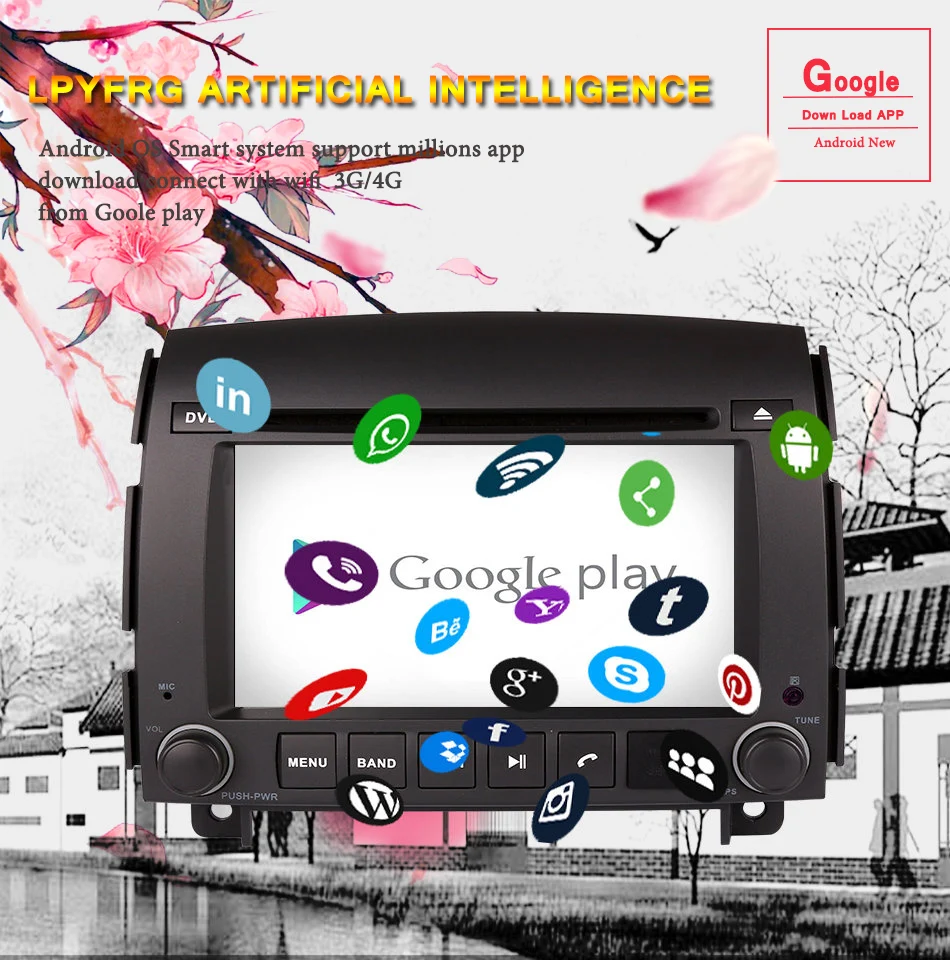 Flash Deal Android 9.0 Octa-Core 2 Din Car DVD player For Hyundai SONATA NF YU XIANG 2006 2007 2008-18 GPS Navigation Radio stereo audio SD 4 Flash Deal Android 9.0 Octa-Core 2 Din Car DVD player For Hyundai SONATA NF YU XIANG 2006 2007 2008-18 GPS Navigation Radio stereo audio SD 4