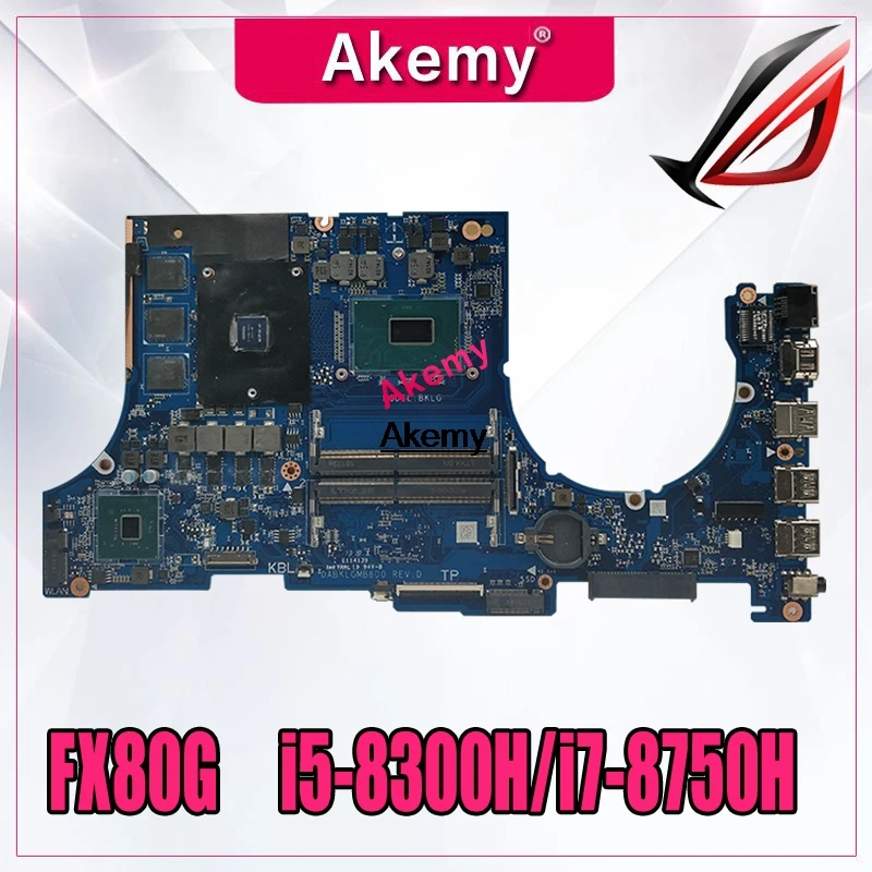 laptop Motherboard For ASUS FX80G FX80GM FX80GE FX80GF FX80GD Mainboard i5-8300H i7-8750H CPU exchange!!! laptop Motherboard For ASUS FX80G FX80GM FX80GE FX80GF FX80GD Mainboard i5-8300H i7-8750H CPU exchange!!!