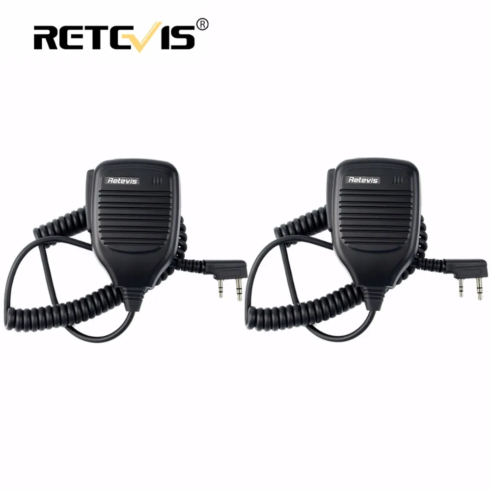 bilder für 2 stücke PTT Lautsprecher Mikrofon Walkie-talkie MIC Zubehör Für Kenwood Für Baofeng Bf-888S UV-5R Retevis RT5R H777 RT3 RT22 RT7 bilder für 2 stücke PTT Lautsprecher Mikrofon Walkie-talkie MIC Zubehör Für Kenwood Für Baofeng Bf-888S UV-5R Retevis RT5R H777 RT3 RT22 RT7