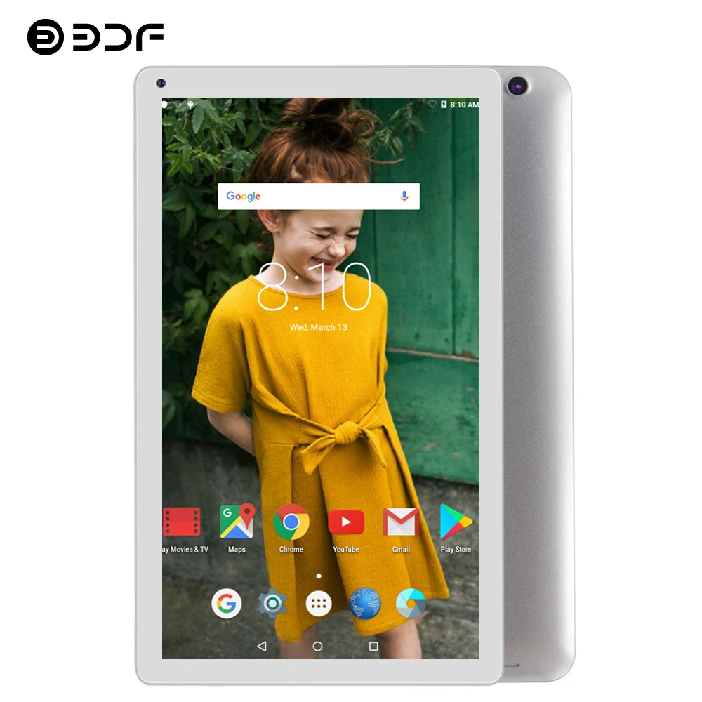 Günstige BDF 2019 Tablet 10 Zoll Tablet Pc Android 5.1 Tab Quad Core Google Spielen 1 GB + 32 GB 1024*600 Tablet Kleine Computer WiFi Tablet 10,1