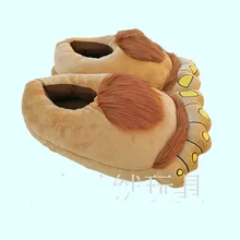 Retro Hobbit Great Foot Slippers Winter Home Savage Indoor Warm Slip-proof Plush Cotton Slippers men women couples womens shoes Retro Hobbit Great Foot Slippers Winter Home Savage Indoor Warm Slip-proof Plush Cotton Slippers men women couples womens shoes