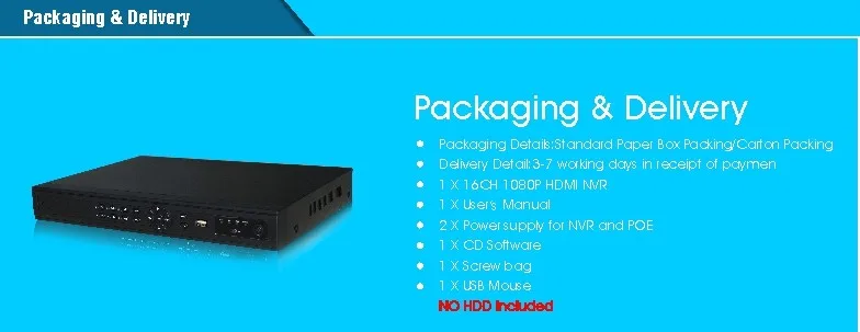 1080P HDMI NVR