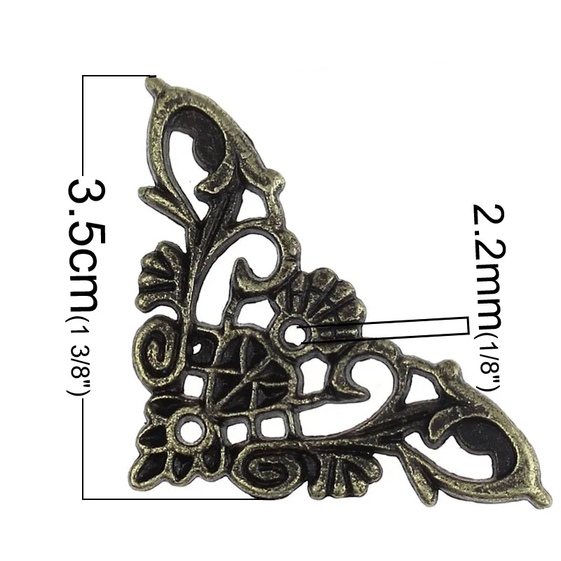 Embellishment-Findings-Triangle-Antique-Bronze-Hollow-Pattern-3-5cm-x-3-5cm-1000PCs (3)