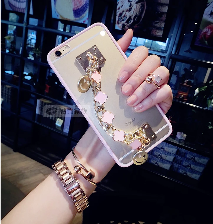 (Mixed Order) Cell Phone Case DIY Charms Alloy Lucky A clover cell