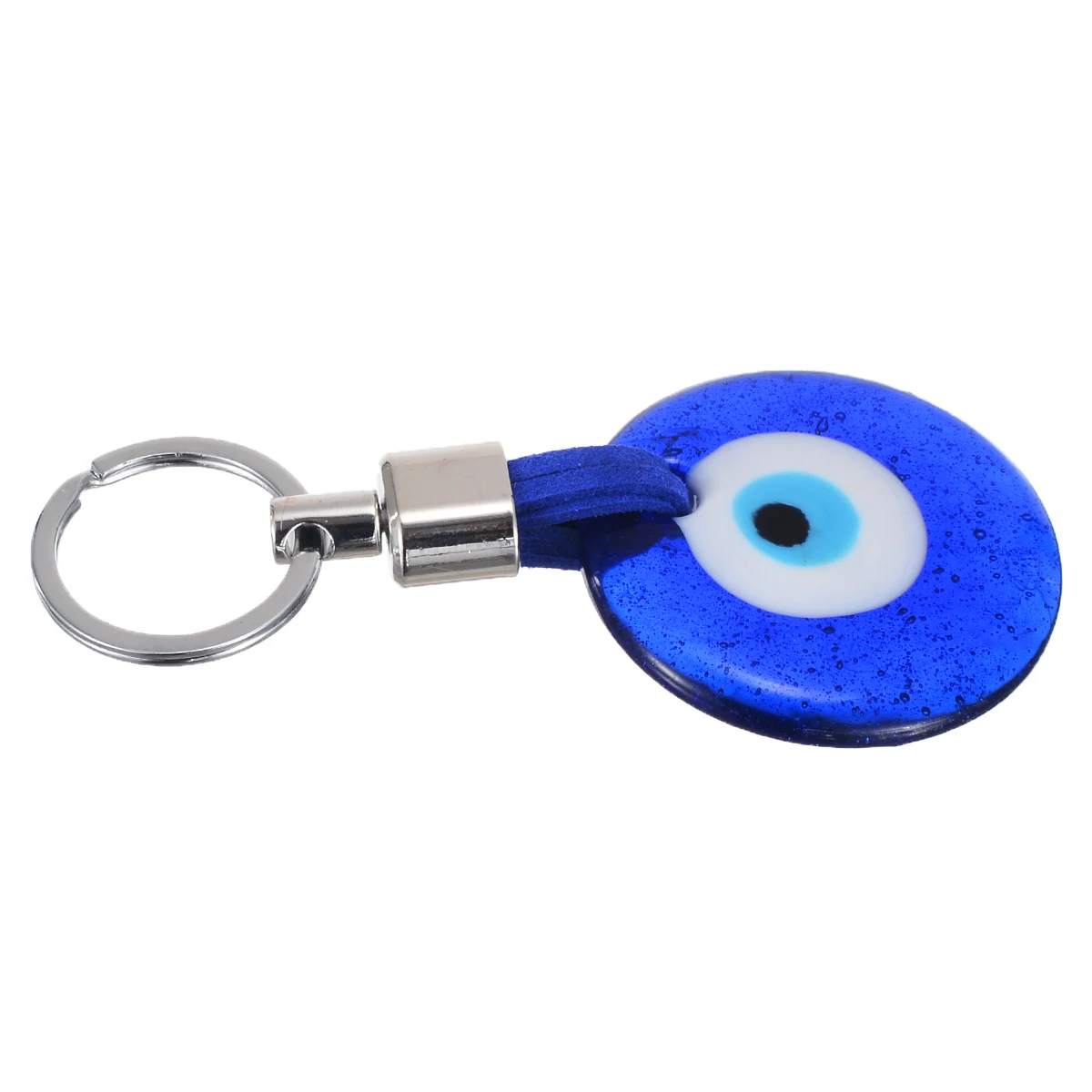 1pc New Blue Evil Eye Pendant Keyring Bag Hanging Pendant Blessing Protection Decoration Keychain
