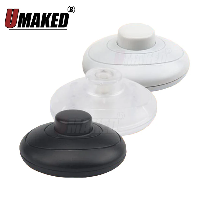

Touch on/off swith Switches , table switch, White/ black/brown/ white color swiches for lamp, on/off Round switches freeshipping