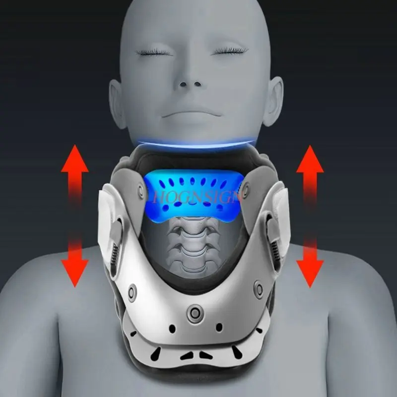Шейное тяговое устройство домашний корректирующий инструмент для лечения позвонков поддержка шеи растягивающийся медицинский фиксированный уход офисный массаж горячая распродажа