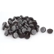 

KSOL 50pcs Chair Leg Floor Felt Pad Skid Glide DIY Nail Protectors 22mm