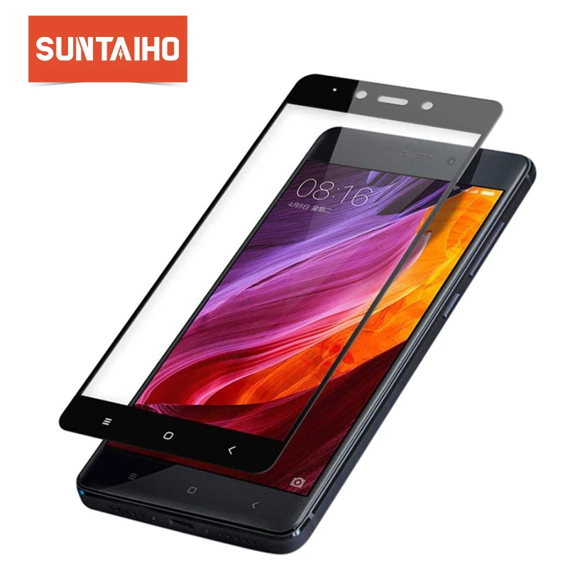 Закаленное стекло для Xiaomi RedMi 4 4X 4A 4Pro защитная пленка экрана Suntaiho 2.5D из