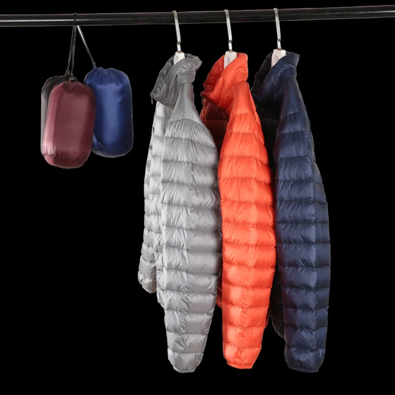 HOT! Autumn Winter man Duck Down Jacket Ultra Light Thin