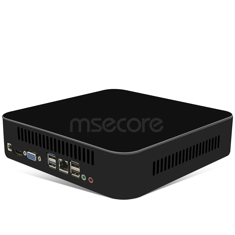 MESCORE i7 7700T DDR4 игровой мини ПК настольный компьютер linux Windows 10 Nettop Intel barebone HTPC игровой ПК HD630 HDMI VGA 4K WiFi