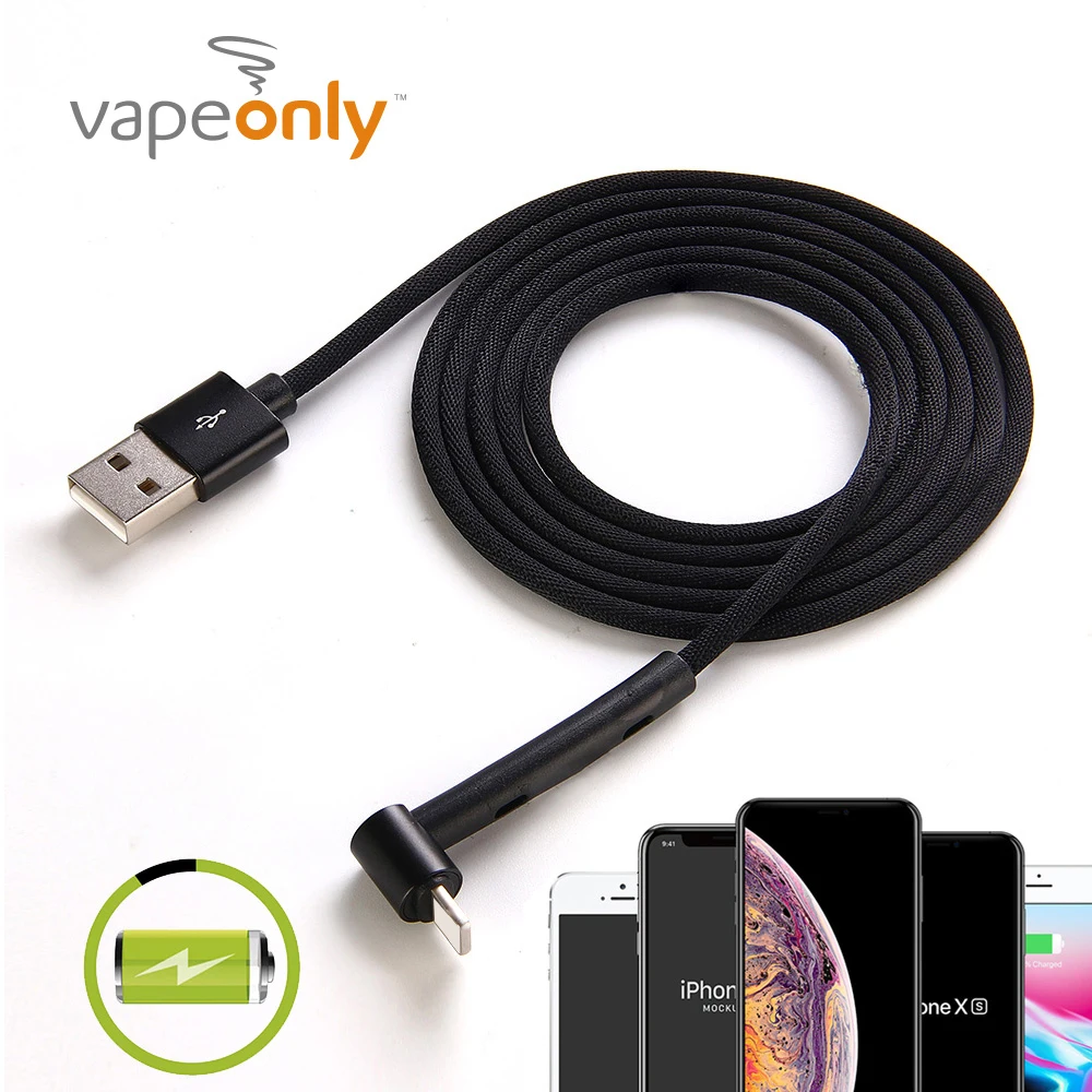 

Vapeonly Portable USB Charging Cable Phone Stand Charger 1.2m 2in1 Phone Charging Data Cable Stand Holder for iPhone Type C