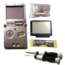 Ярко-розовый цвет корпус набор Ремонт Часть чехол для Nintendo dogba SP GameboySP Полный Корпус в сборе с X/Y отвертки