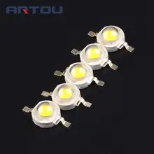 10 шт. Высокая мощность 3 Вт светодиодный Диодная лампа холодный белый