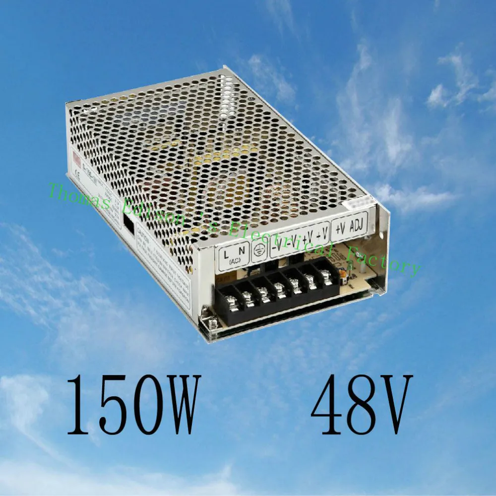 

DIANQI led power supply switch 150W 5V 12V 13.5V 15V 24V 27V 36V 48V ac dc converter power supply unit dc voltage regulator