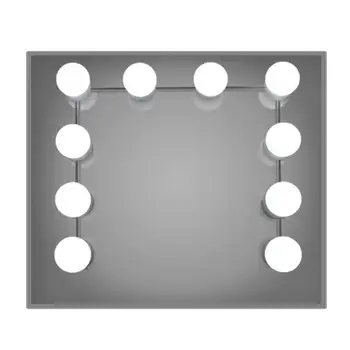 

Hollywood Style LED Vanity Mirror Lights Kit with Dimmable Light Bulbs Lighting Fixture Strip for Makeup Vanity Table Set