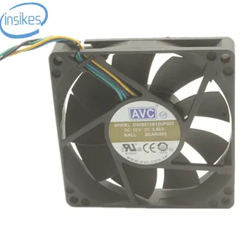 

DS08015B12U 4 Wires PWM Chassis Computer Cooling Fan DC 12V 0.6A 5.67W 3200RPM 8015 80*80*15mm 8cm