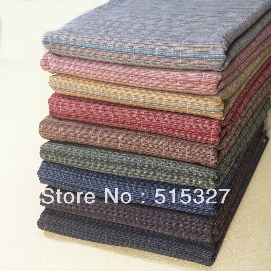 Japanese Yarndye Cotton Fabrics By Daiwabo ,fat Quarters , 9colors/set