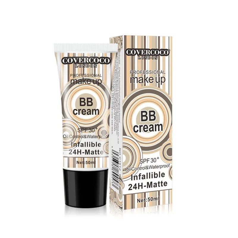 Face Make Up Natural Full Coverage Liquid Foundation Moisturizing BB Cream Whitening Concealer Long Lasting