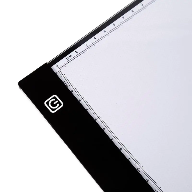 Graphics Tablet A4 with calibration LED Drawing Tablet Thin Art Stencil Drawing Board Light Box Tracing Table Pad Three-level