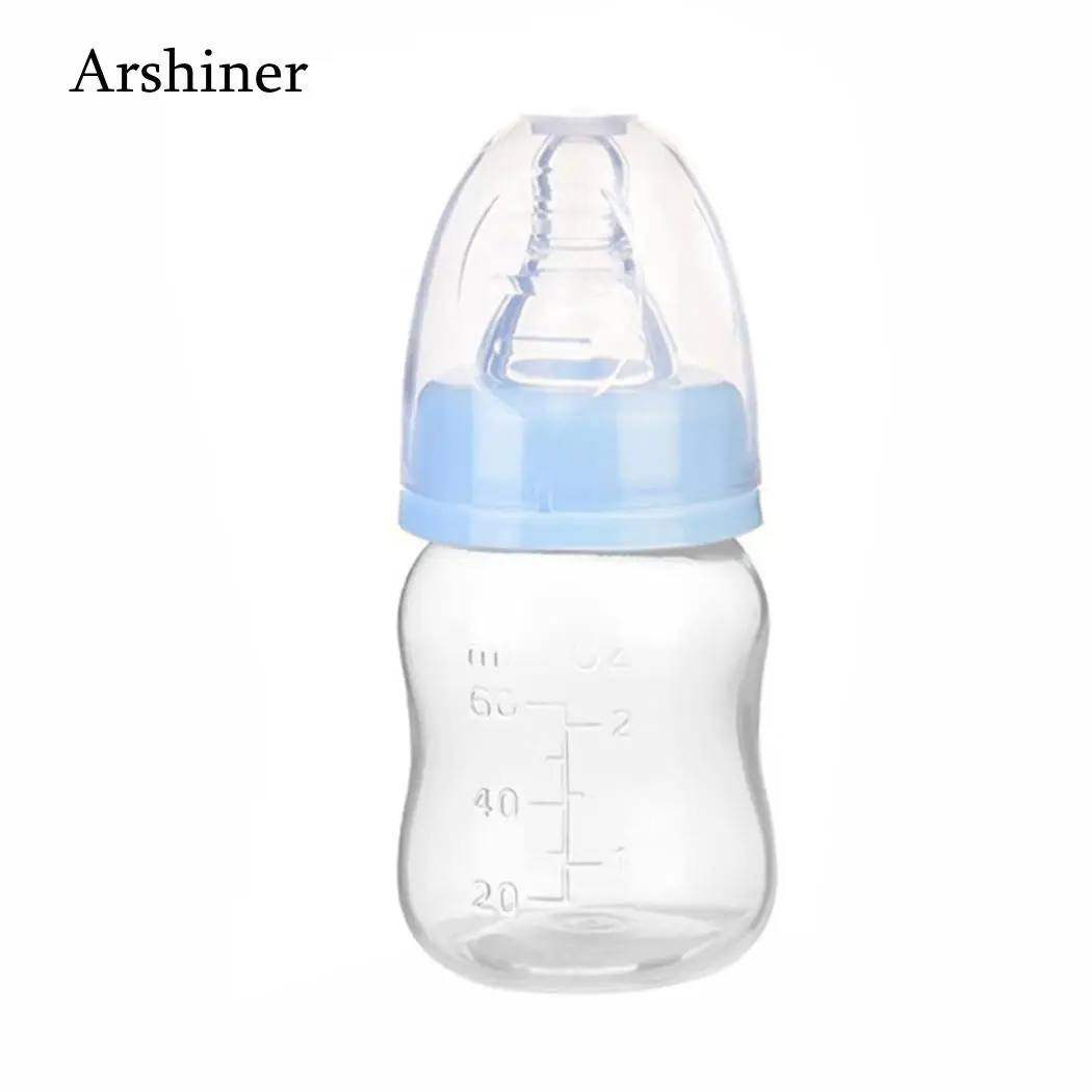 60 мл молока Открытый Дорожная бутылочка для питья сока и т. Д. Кормящих детей естественная вода Повседневная вода твердая для кормления новорожденных - Цвет: type4
