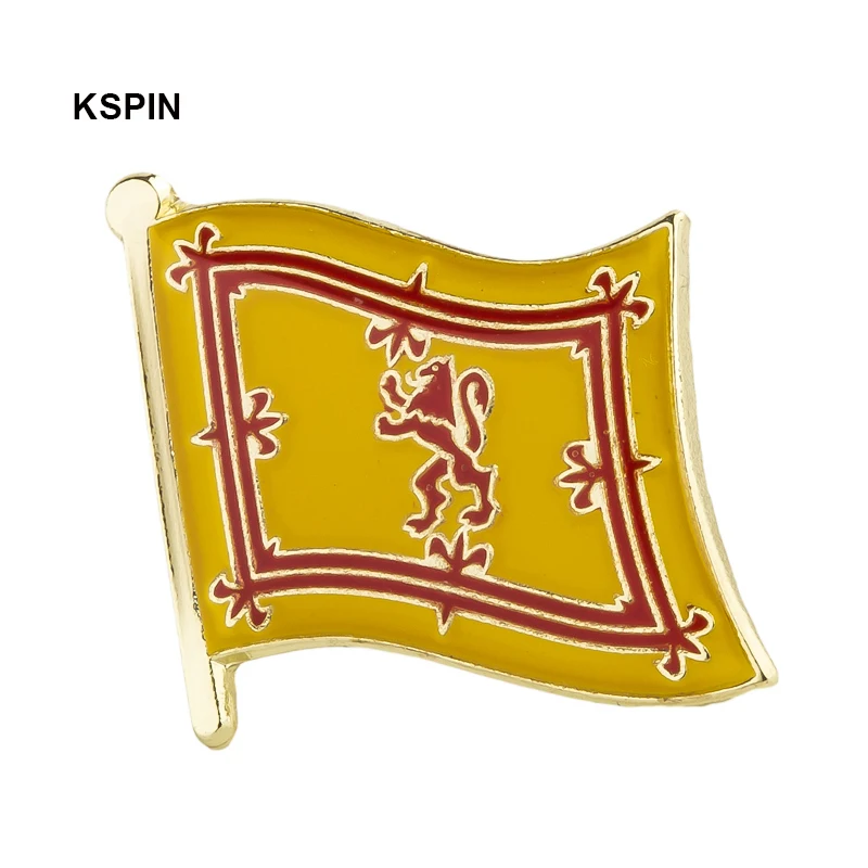 KSPIN Scotland Lion flag lapel pin badge pin 300pcs a lot ...